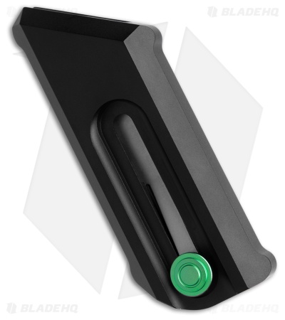 Chaves CHUB Slipper Blue Label Knife Black Aluminum/Green HW (1" SW/Utility)