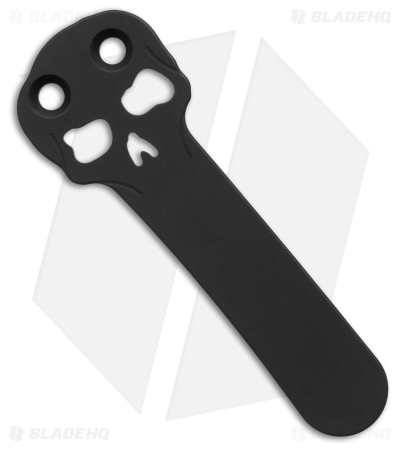 Chaves Knives Blue Label Liberation 229 Tanto Knife Knurled Al/BLK Ti (3.5" SW)