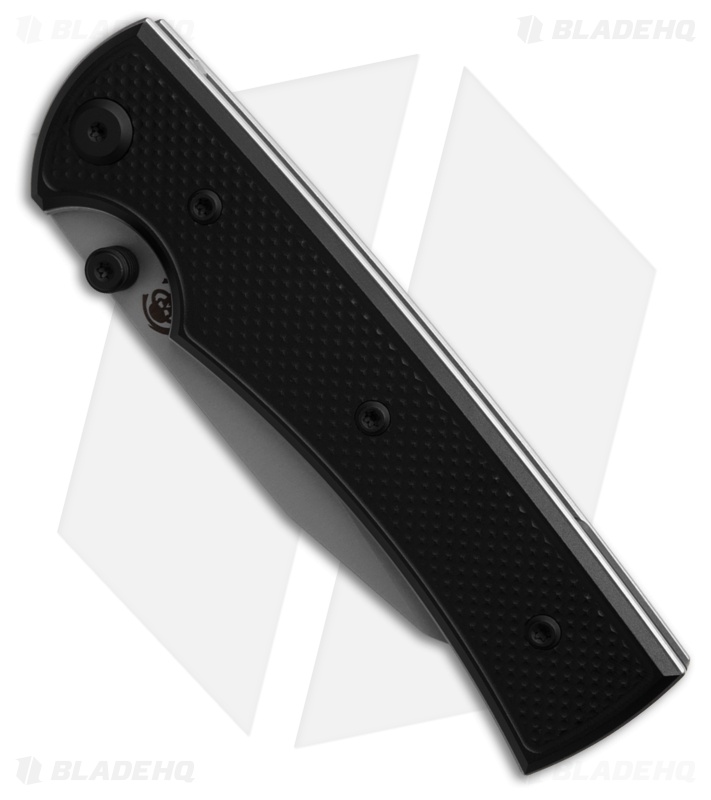 Chaves Knives Blue Label Sangre 229 Knife Black Al/Black Ti (3.5" SW)