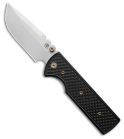 Chaves Knives NTAK Blue Label DP Knife Knurled Al/Bronze Ti (3.6" SW)