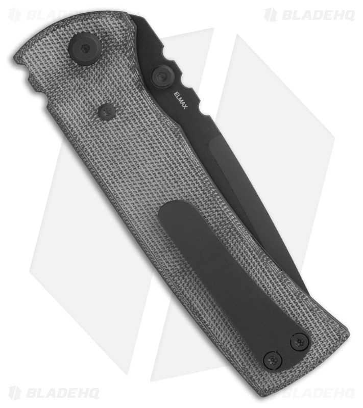 Chaves Redencion Street Blue Label Liner Lock Knife Black Micarta (3.25" Black)