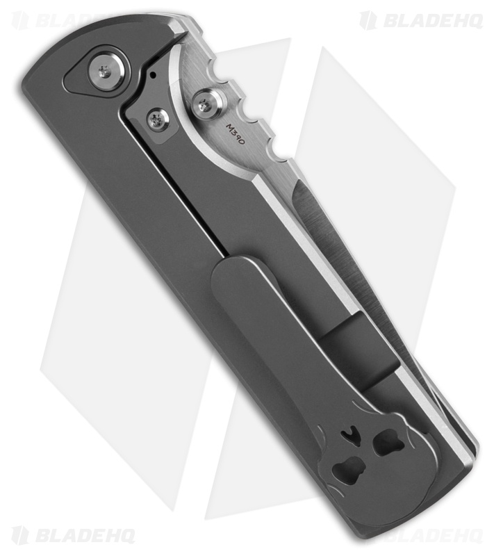 Chaves N.T.A.K Drop Point Integral Magnetic Frame Lock Knife SW Ti (3.62" Satin)