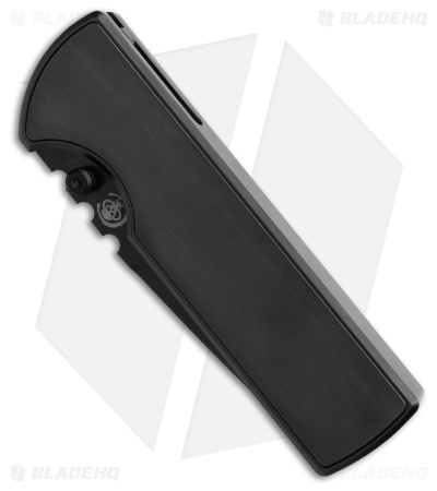 Chaves N.T.A.K Drop Point Integral Magnetic Knife Black Ti (3.62" Black PVD)