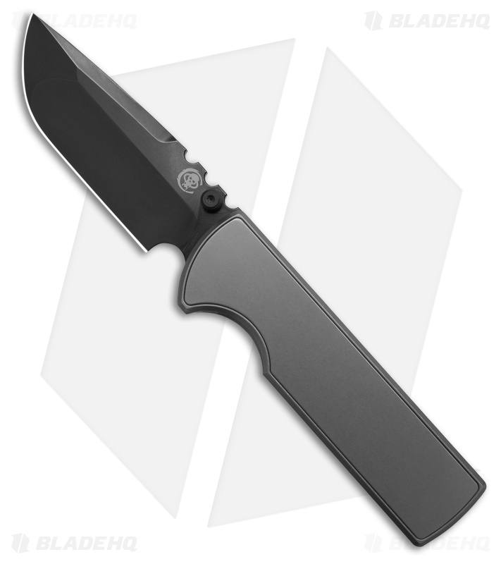 Chaves N.T.A.K Drop Point Integral Knife Bright SW Ti DLC