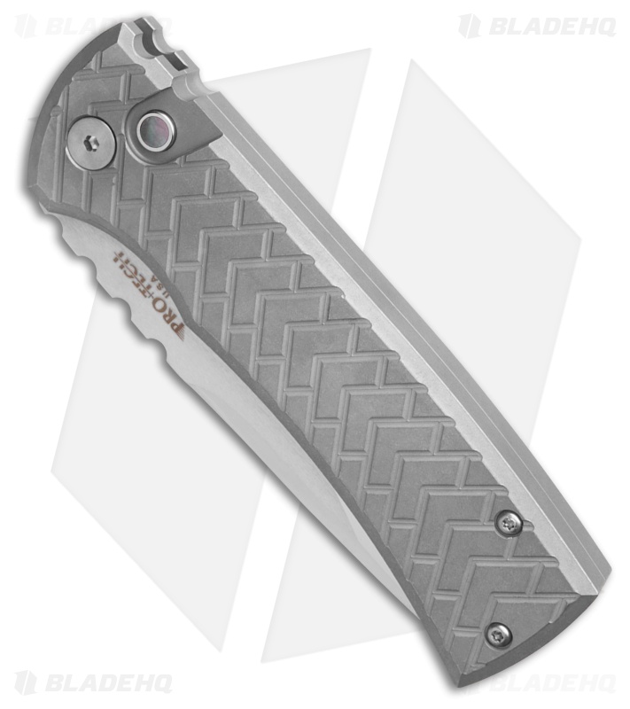 Chaves Knives Redencion Automatic Knife 2-Tone 17-4 Steel Tread (3.4" 2-Tone)