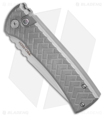 Chaves Knives Redencion Automatic Knife 2-Tone 17-4 Steel Tread (3.4" 2-Tone)