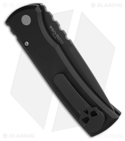 Chaves Knives Redencion Automatic Knife Black Aluminum (3.4" Black)