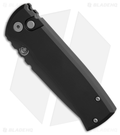 Chaves Knives Redencion Automatic Knife Black Aluminum (3.4" Black)