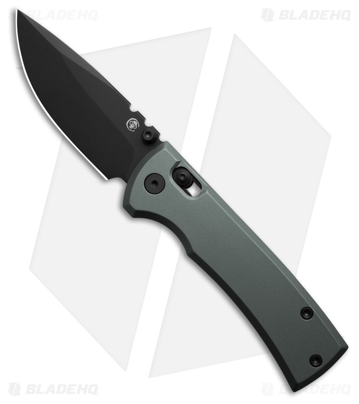 Chaves Redencion Drop Point X-Lock Knife Gray Aluminum (3.25" Black D2)