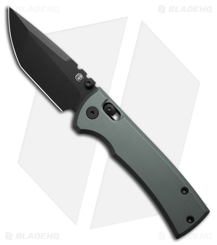 Chaves Redencion Tanto X-Lock Knife Gray Aluminum (3.25" Black D2)