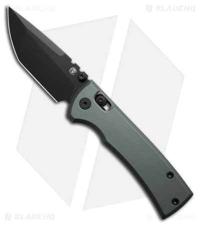 Chaves Redencion Tanto X-Lock Knife Gray Aluminum (3.25" Black D2)