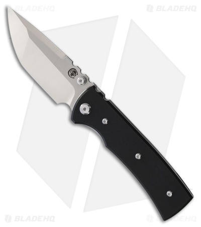 Chaves Knives Redencion 229 Tanto Knife Black G-10 (3.5" Satin)