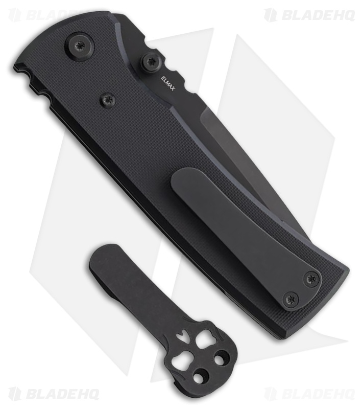 Chaves Redencion 229 Blue Label Drop Point Knife Black G-10 (3.5" Black PVD)
