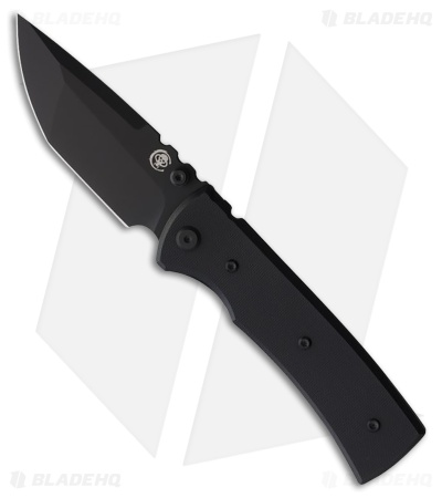 Chaves Redencion 229 Blue Label Tanto Knife Black G-10 (3.5" Black PVD)