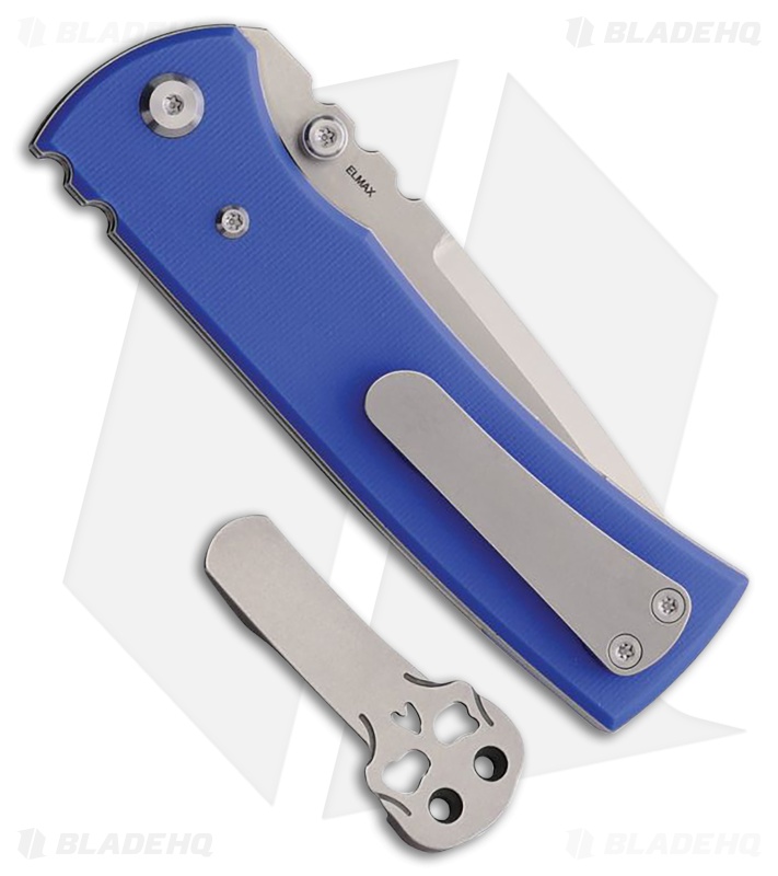 Chaves Knives Redencion 229 Tanto Knife Blue G-10 (3.5" Satin)