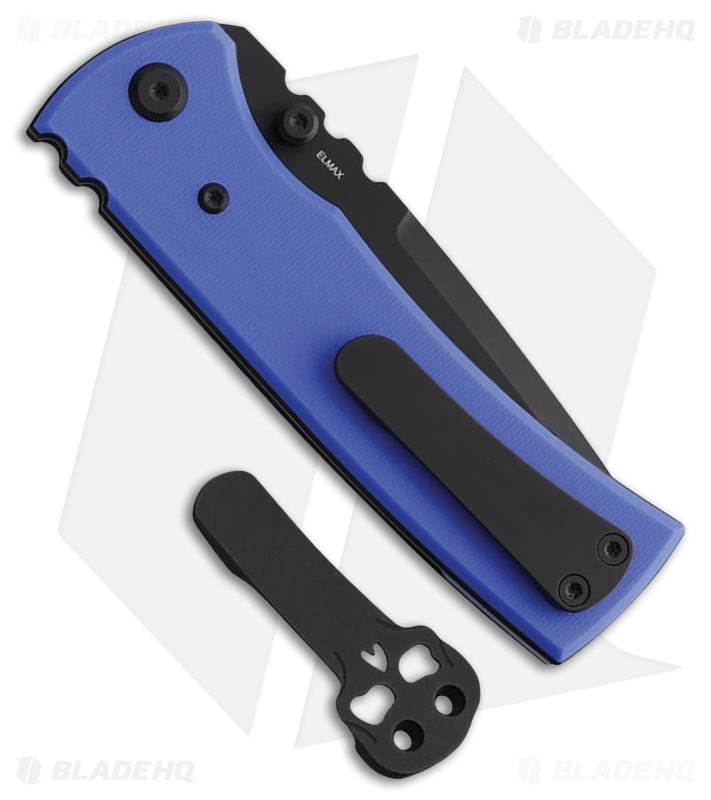 Chaves Redencion 229 Blue Label Tanto Knife Blue G-10 (3.5" Black PVD)