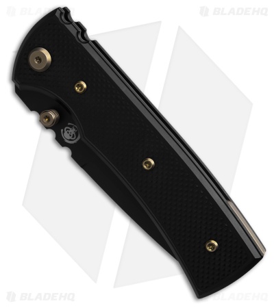 Chaves Redencion 229 Blue Label Tanto Knife Knurled Al/Bronze Ti (3.6" PVD)