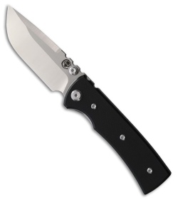 Chaves Knives Blue Label Redencion Street Knife Black G-10 (3.1" Satin)