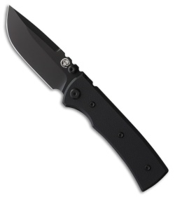 Chaves Knives Blue Label Redencion Street Knife Black G-10 (3.1" Black PVD)