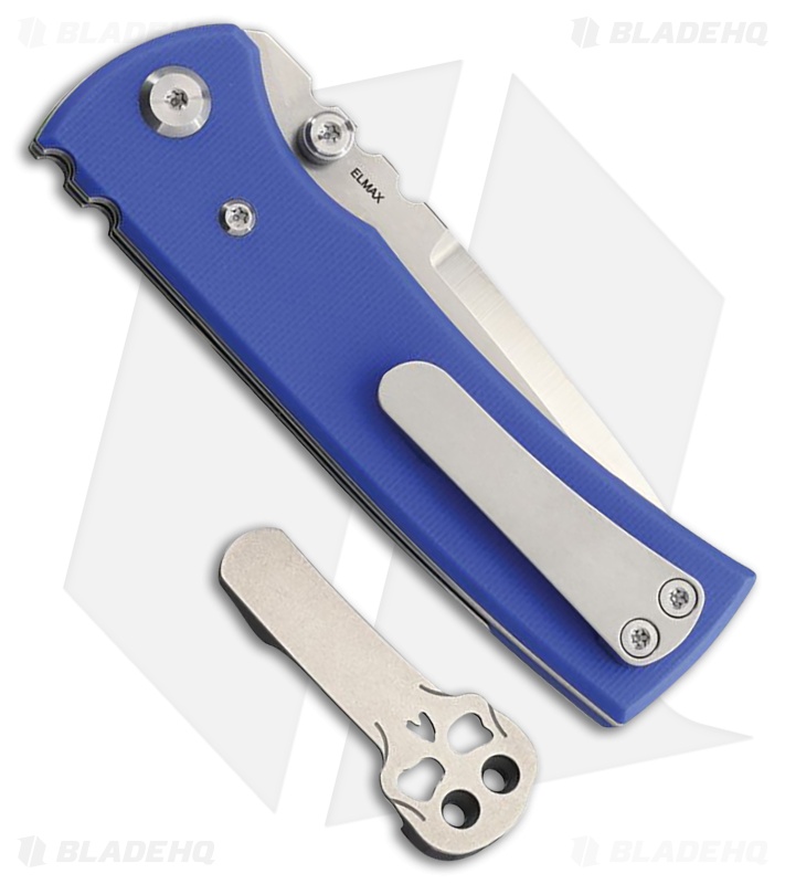 Chaves Knives Blue Label Redencion Street Knife Blue G-10 (3.1" Satin)