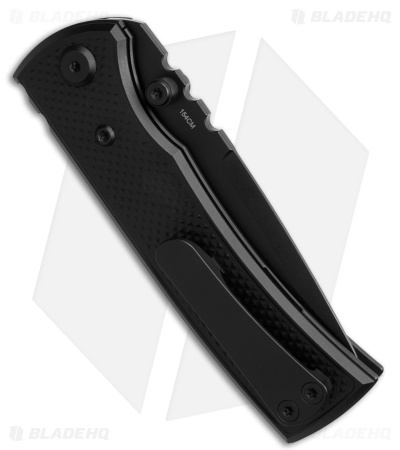 Chaves Redencion Street Blue Label DP Knife PVD Knurled Al/Black Ti (3.25" PVD)