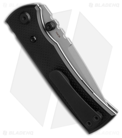 Chaves Redencion Street Blue Label DP Knife PVD Knurled Al/Black Ti (3.25" SW)