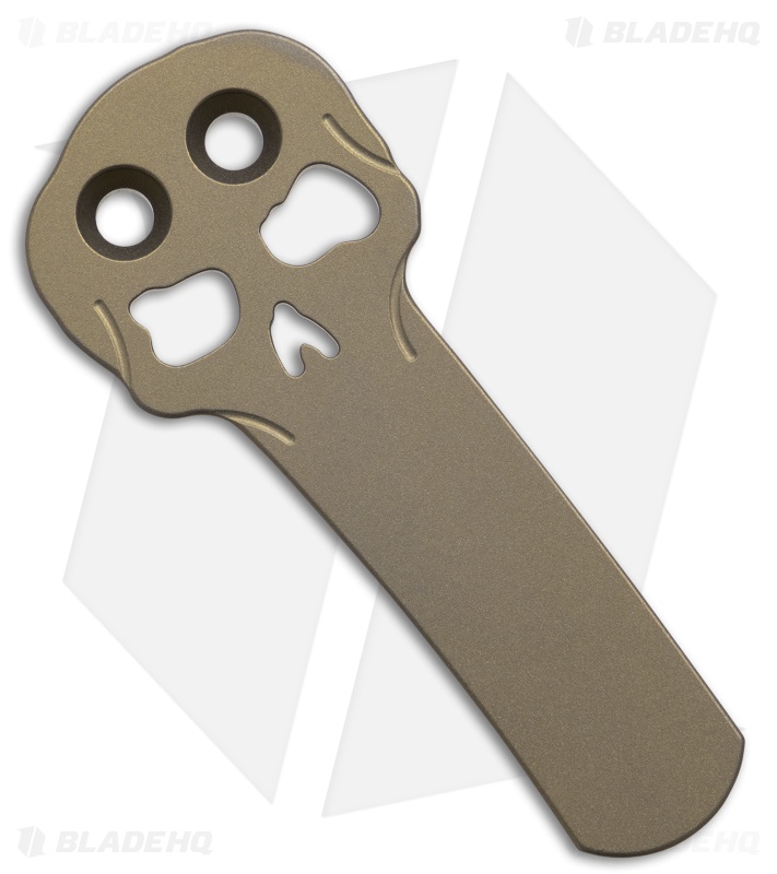 Chaves Redencion Street Blue Label DP Knife PVD Knurled Al/Bronze Ti (3.25" SW)