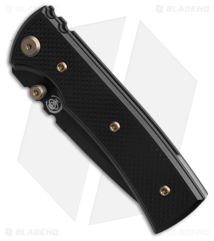 Chaves Redencion Street Blue Label DP Knife PVD Knurled Al/Bronze Ti (3.25" PVD)