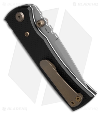 Chaves Redencion Street Blue Label DP Knife PVD Knurled Al/Bronze Ti (3.25" SW)