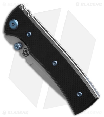 Chaves Redencion Street Blue Label Tanto Knife Black Al/Blue Ti (3.25" SW)
