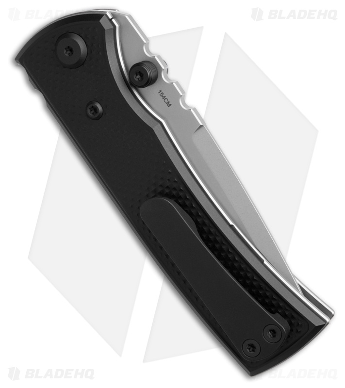 Chaves Redencion Street Blue Label Tanto Knife Knurled Al/Black Ti (3.25" SW)