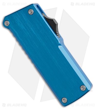 Chaves Handy Utility Blade (CHUB) OTF Knife Blue Al Satin Hardware (1" Utility)