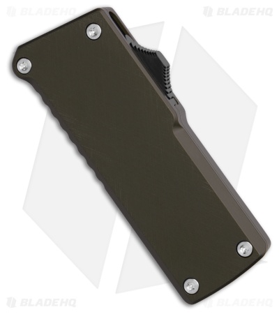 Chaves Handy Utility Blade (CHUB) OTF Knife Green Aluminum (1" Utility)
