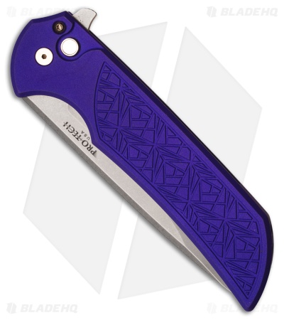 Pro-Tech Mordax MagnaCut Button Lock Knife Nexus Purple Al (3.5" SW)