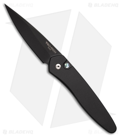 Pro-Tech Newport Automatic Knife Black Al (3" DLC) BSW26.Newport.1