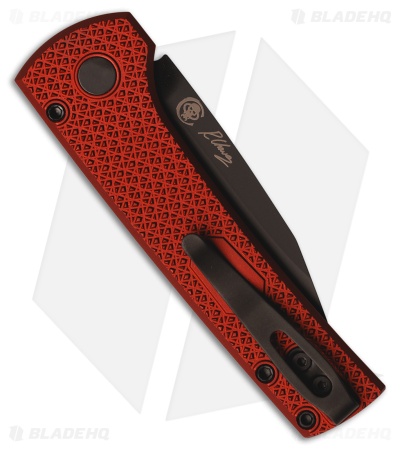 Pro-Tech Chaves Scapegoat Compact Auto Knife Carbide Red Al (3.2" DLC MagnaMax)
