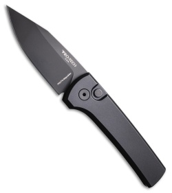 Pro-Tech Chavez Scapegoat Compact Automatic Knife Black Al (3.2" DLC MagnaMax)
