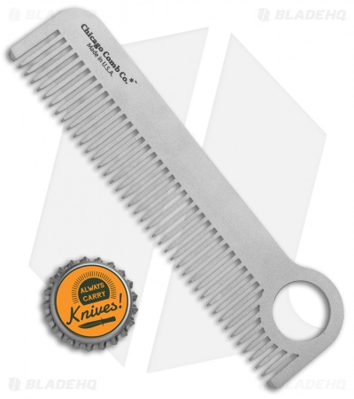 Chicago Comb Co. Model 1 Stainless Steel Comb - Classic