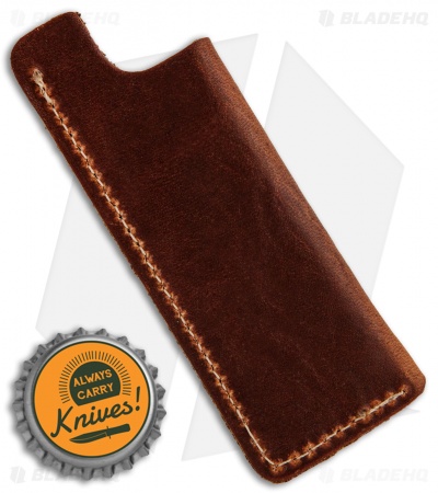 Chicago Comb Co. Small Horween Leather Comb Sheath - English Tan