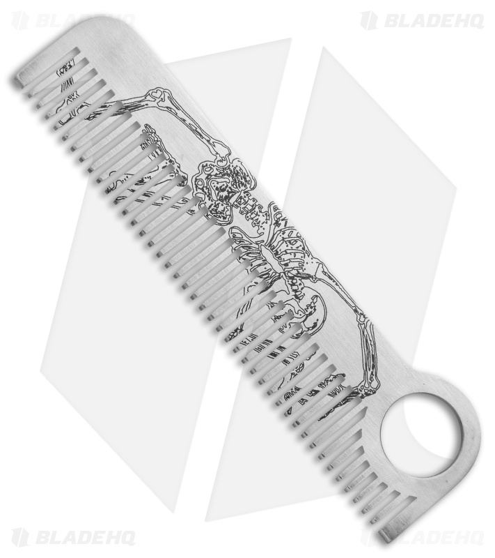 Chicago Comb Co. Model 1 Stainless Steel Comb - Skeleton
