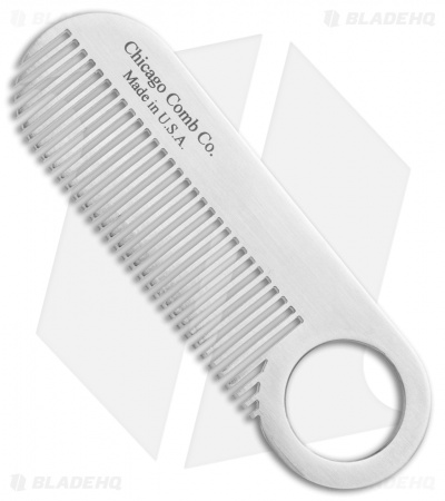 Chicago Comb Co. Model 2 Stainless Steel Comb - Classic