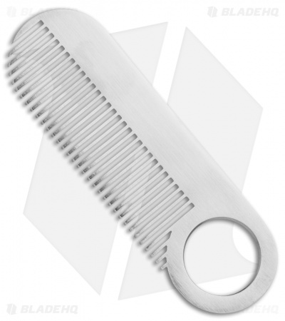 Chicago Comb Co. Model 2 Stainless Steel Comb - Matte