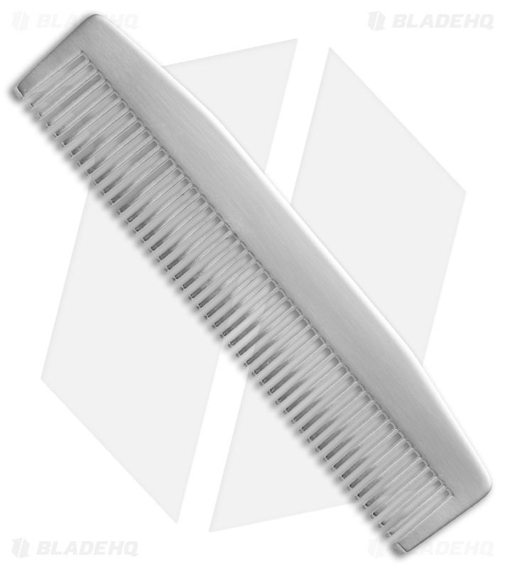 Chicago Comb Co. Model 3 Stainless Steel Comb - Matte