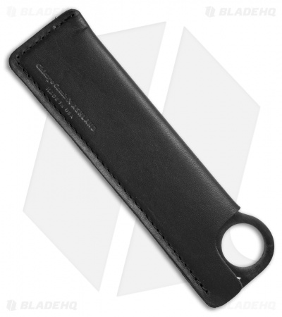 Chicago Comb Co. Regular Horween Leather Comb Sheath - Dublin Black