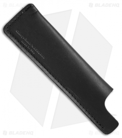 Chicago Comb Co. Regular Horween Leather Comb Sheath - Dublin Black