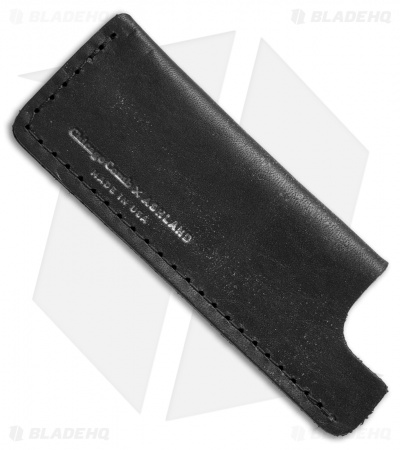 Chicago Comb Co. Small Horween Leather Comb Sheath - Dublin Black