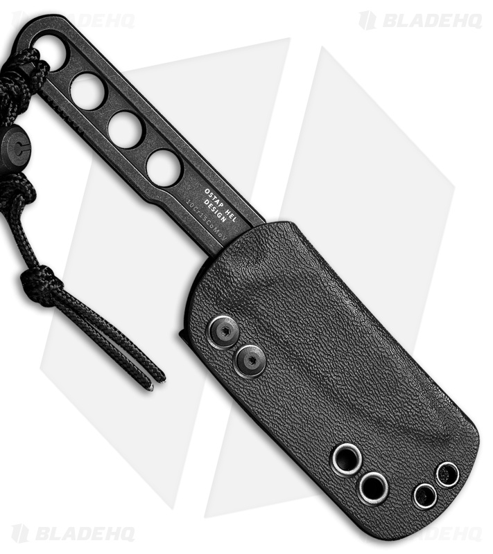 CIVIVI Circulus Fixed Blade Neck Knife  (2" Black Stonewash) C22012-1