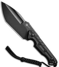 CIVIVI Maxwell Fixed Blade Knife Black G-10 (4.74" BW) C21040-1