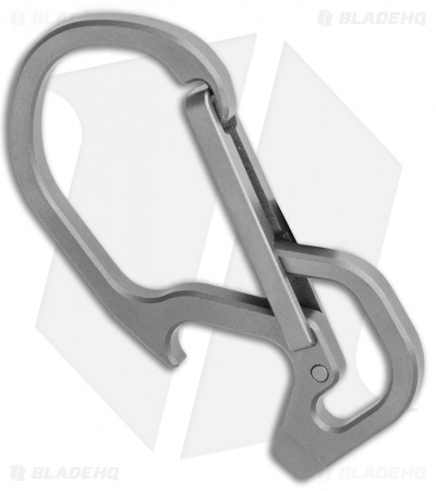 CIVIVI Click Gray Titanium Carabiner Keychain Multi-Tool