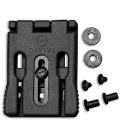 CIVIVI T-Clip Sheath Mount Black FRN (2.75") CA-04A